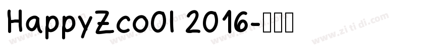 HappyZco0l 2016字体转换